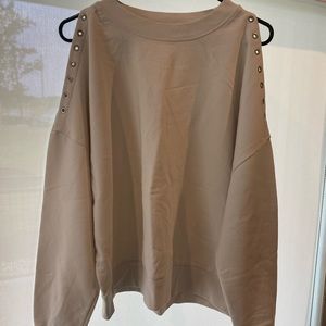 All Saints Shoulder Cut Out Sweater